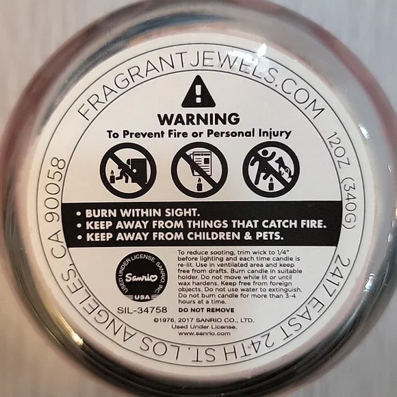 Fragrant Jewels x Hello Kitty Candle – Fruity Floral, Hidden Jewel, Unused - Picture 5 of 5